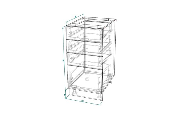 Кухонный гарнитур "Милена" 2,0 м SL